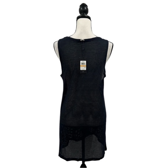 Tommy Hilfiger Mesh Swim Dress Cover Up Color Block Navy Blue Red White NWT - Picture 6 of 6